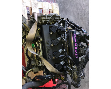 Контрактный двигатель Nissan Primera P12 2.0  QR20DE 140  л.с.